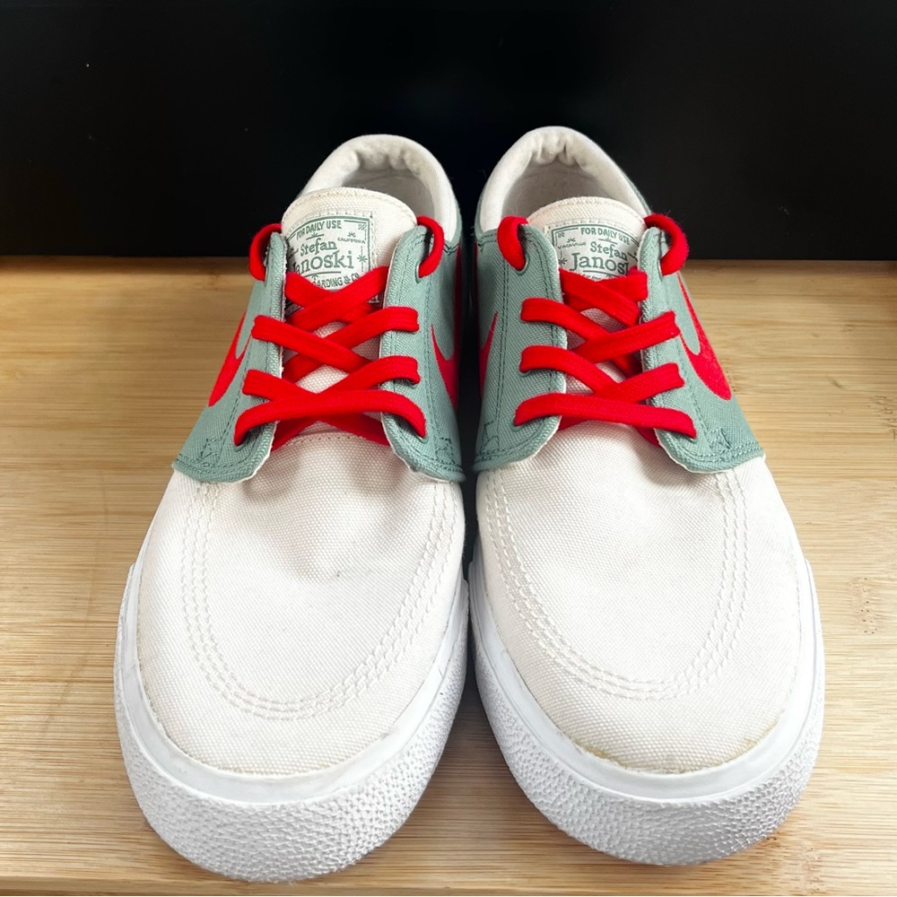 Nike SB Zoom Stefan Janoski Canvas RM “Sage Fire” Skate Shoes | Men’s 7